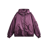 Unisex Coat Bomber Jacket Winter Baseball Uniform