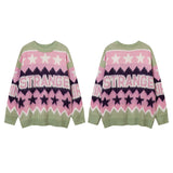Women Sweater Loose Knitted Sweater Couple