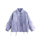 Unisex Coat Cotton-Padded Clothes for Couples Winter