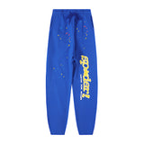 Sp5der Hoodie & Sweatpants 2 Piece Set Spider Web Leisure Sports