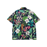 Short Sleeve Shirt Hawaii Full Print Loose Beach Vacation