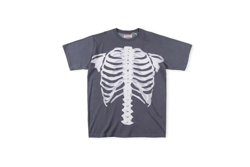 Kapital T Shirt Skull Pingtian Hehong Casual Loose Short Sleeves Men's Cotton T-shirt round Neck