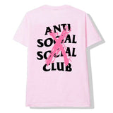 Anti Social Club T Shirt Letter Print T-shirt Casual Short Sleeve