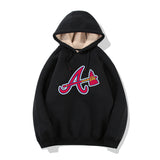 Braves Baseball Jacket Thickened Fleece Cashmere