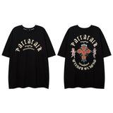Men T-Shirt Butterfly Graffiti Printing