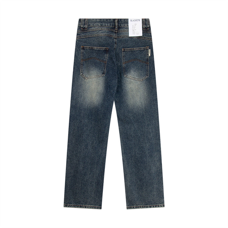 Men Jeans Retro Loose Casual