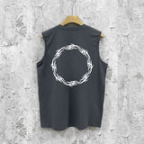 Purple Brand Tank T Shirts Sleeveless T-shirt Vest