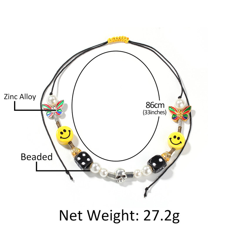 Bracelet Hiphop Smiley Bracelet Butterfly Adjustable Animal Spectrum