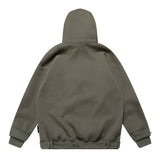 Men Fleece Lined Hoodie Embroidered Hoodie Long Sleeve Sports Hoodie Winter