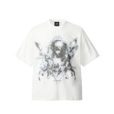 Unisex T-Shirts Saint Michael Anime Print Loose Casual T-Shirt