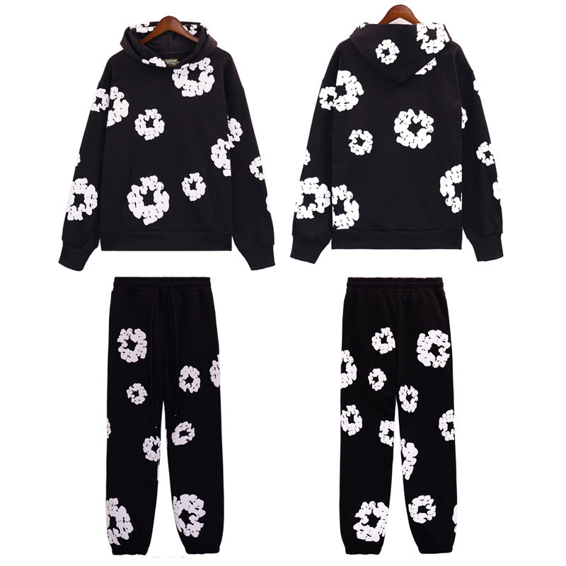 Denim Tears Hoodie & Sweatpants 2 Piece Set Casual Pants