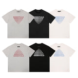 Fog Essentials T Shirts Spring Summer FOG Letter Crew Neck Short Sleeves
