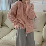 Women Knitted Cardigan Casual Fashion Sweater