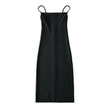 Women Dresses Slim-Fit Suspenders Dress Summer