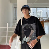 Men T Shirt Loose All-Match Summer