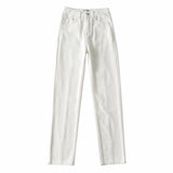Women Jeans Split Simple Jeans