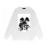 Purple Brand Long Sleeve T-Shirt Fashion Loose Long Sleeve Top