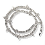 Jewelry Luminous Drip Oil Panther Necklace Alloy Spectrum St. Valentine's