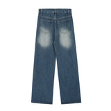 Men Jeans Loose Hole Leisure