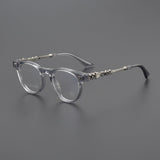 CHH Chrome Hearts Glasses Pure Titanium Ultra Light Myopia Anti-Blue Light Glasses Frame