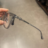 CHH Chrome Hearts Glasses Square Full Frame Personalized Myopia Glasses Frame