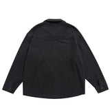Men Long Sleeved T Shirt Letter Embroidered Long Sleeve Shirt Men's Loose Shirt Casual Top
