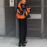 Women Jacket Sports Casual Loose Trench Coat