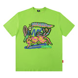 Men's T-shirt Creative Astronaut Bear Print