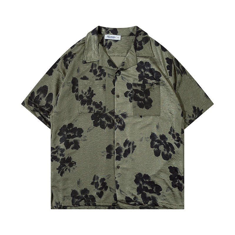 Short Sleeve Shirt Floral Shirt Summer Vacation