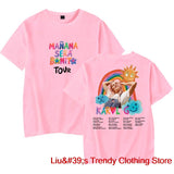 Karol G T-shirts Msb Tour Rainbow