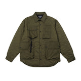 Men Cotton Padded Jacket Coat Cotton Coat Jacket Men's Clothing Autumn and Winter Loose Padded Jacket Cotton Padded Coat Ins