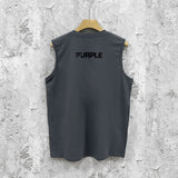 Purple Brand Tank T Shirts Sleeveless T-shirt Vest