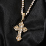 Jewelry Cloud Cross Pendant Hiphop Rap Diamond Royalty Spectrum St. Valentine's Crosses