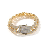 Bracelet 18mm Rap 3D Stereo Miami Cuban Chain St. Valentine's Spectrum