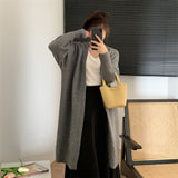 Women Knitted Cardigan Loose Temperament Cardigan Sweater