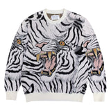 GUILTYPARTIES TIGER Sweater crew-neck knitted sweater