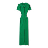 Women's Dresses Stretch Slim Fit Dress