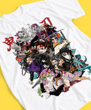 T-shirt For Anime Demon Slayer Personajes Temporada