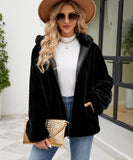 Women Fur Jacket Fashion Casual Plush Coat