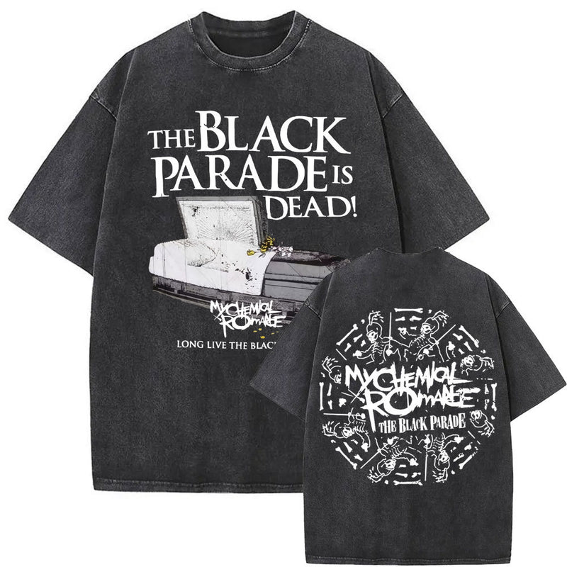 Washed Vintage Rock Band My Chemical Romance Long Live