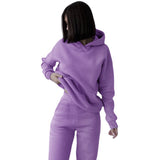 Women Co-Ords Sports and Leisure Sweater Suit Female