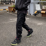 Cargo Pants Overalls Zipper Casual