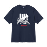 UNDEFEATED T Shirts Crew Neck Men's and Women's Loose
