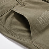 Men Jeans Worn Loose Casual Slim Fit