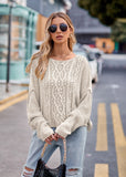 Women Pullover Sweater Loose Pullover