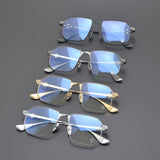 CHH Chrome Hearts Glasses Fashion Large Face Plain Myopia Large Frame Glasses Frame