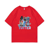 Tutter Rat Meme T-shirt Funny Mouse Print T Shirts