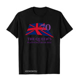 Inspired by Queen's Platinum Jubilee 2022 Elizabeth 70 Years T-shirt Short Sleeve T-shirt