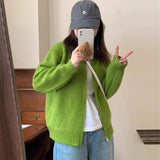 Women Knitted Cardigan Knitted Loose Niche Sweater