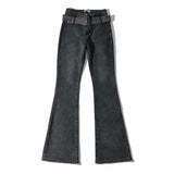 Women Jeans Hot Girl Bell-Bottom Pants Retro
